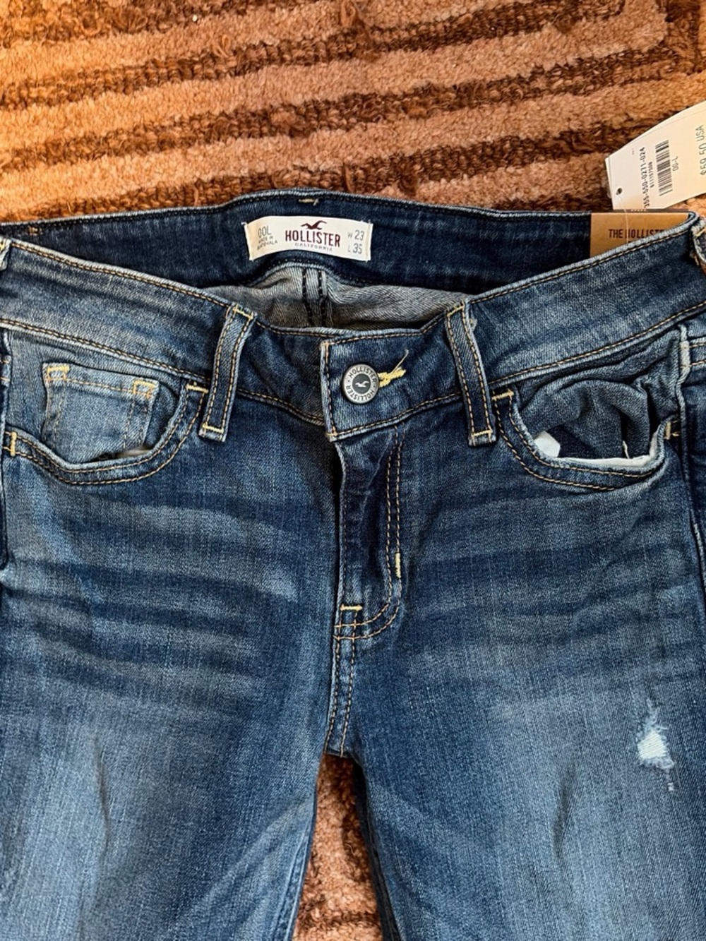 Hollister Women's Medium Wash Boot Cut Jeans